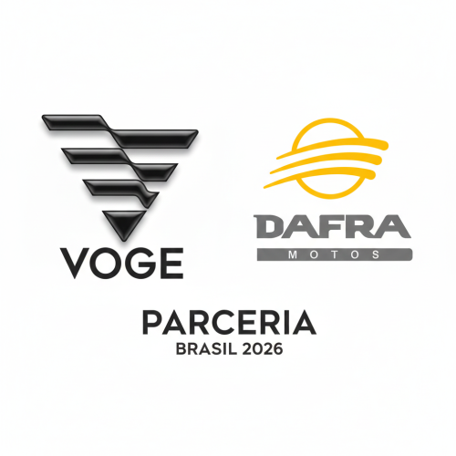 Parceria Dafra com a Voge para o Brasil