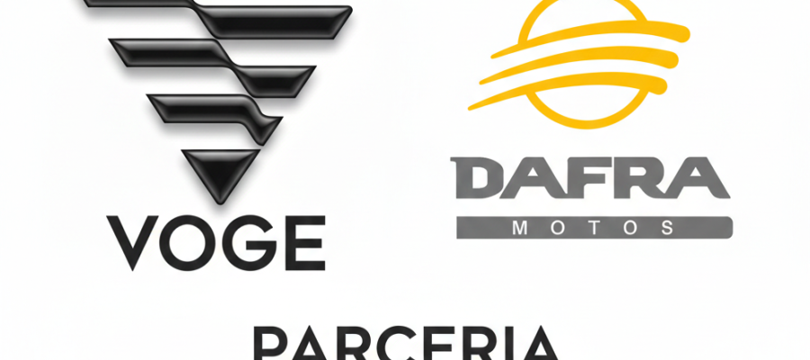 Parceria Dafra com a Voge para o Brasil
