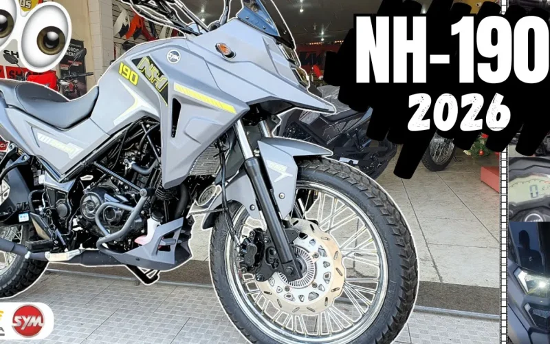 Dafra/SYM NH 190 2026: Vale a pena? Detalhes, Preço e Minha Experiência como Dono