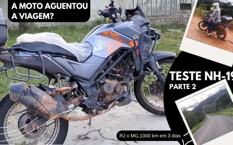 Vale a Pena Viajar de Dafra NH 190? Teste Real de 1.200 km com 75 Mil Km Rodados