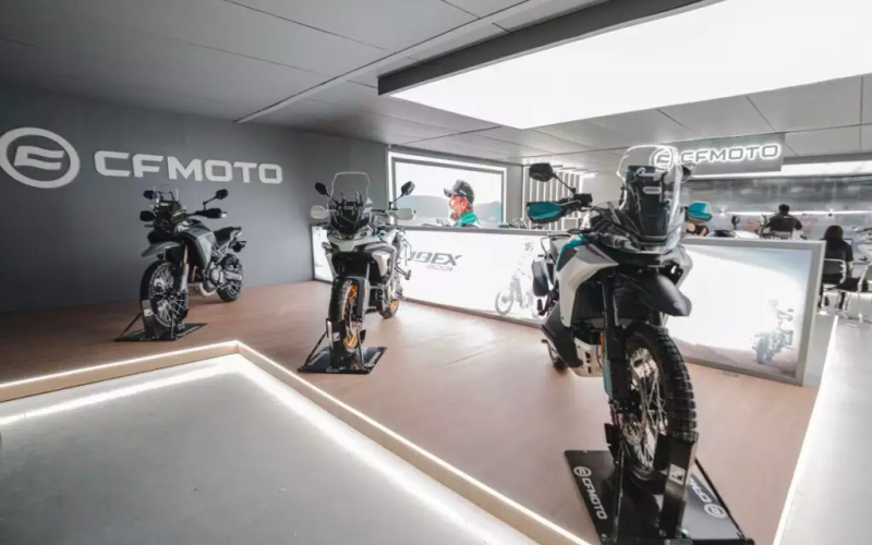 Motos da CF motos no salão